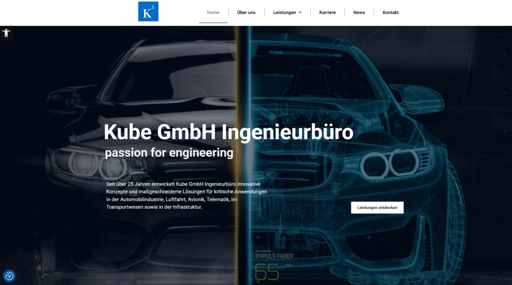 Website-Relaunch - Startseite
