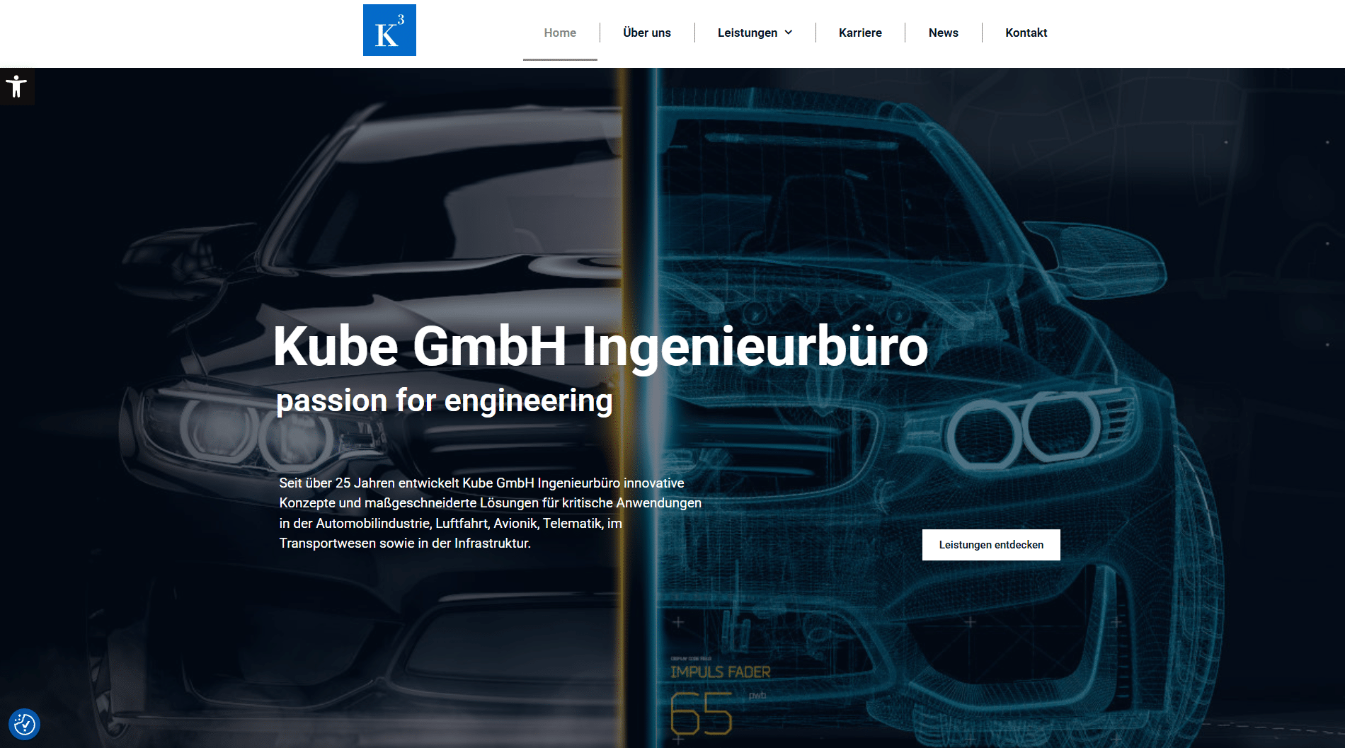 Website-Relaunch - Startseite